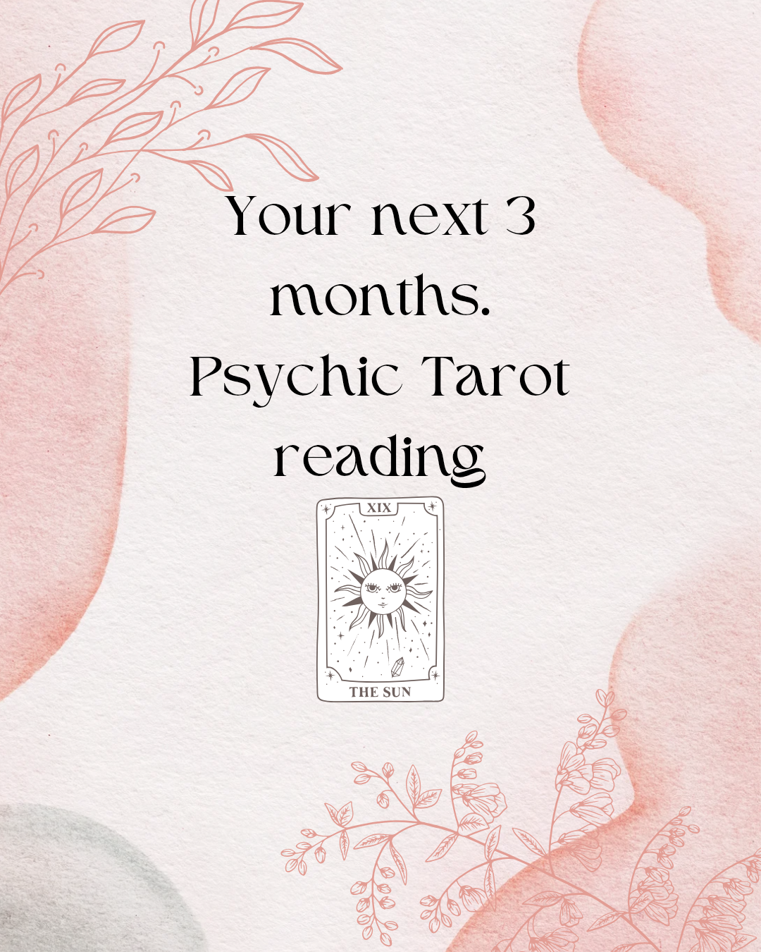 Your next 3 months ahead. Psychic tarot predictions.
