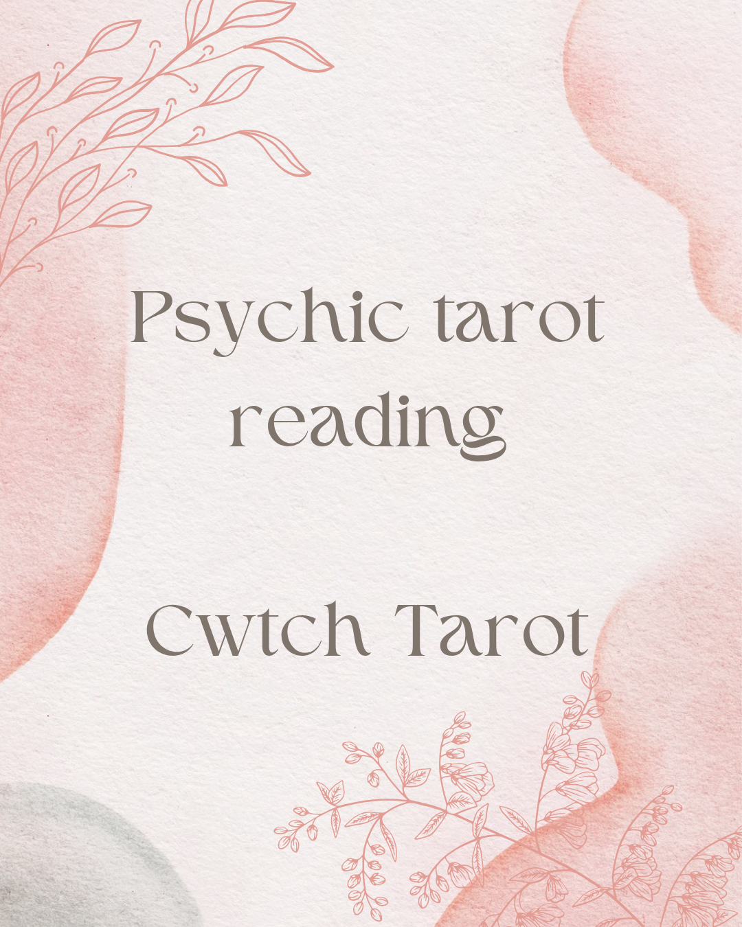 Psychic Tarot career reading