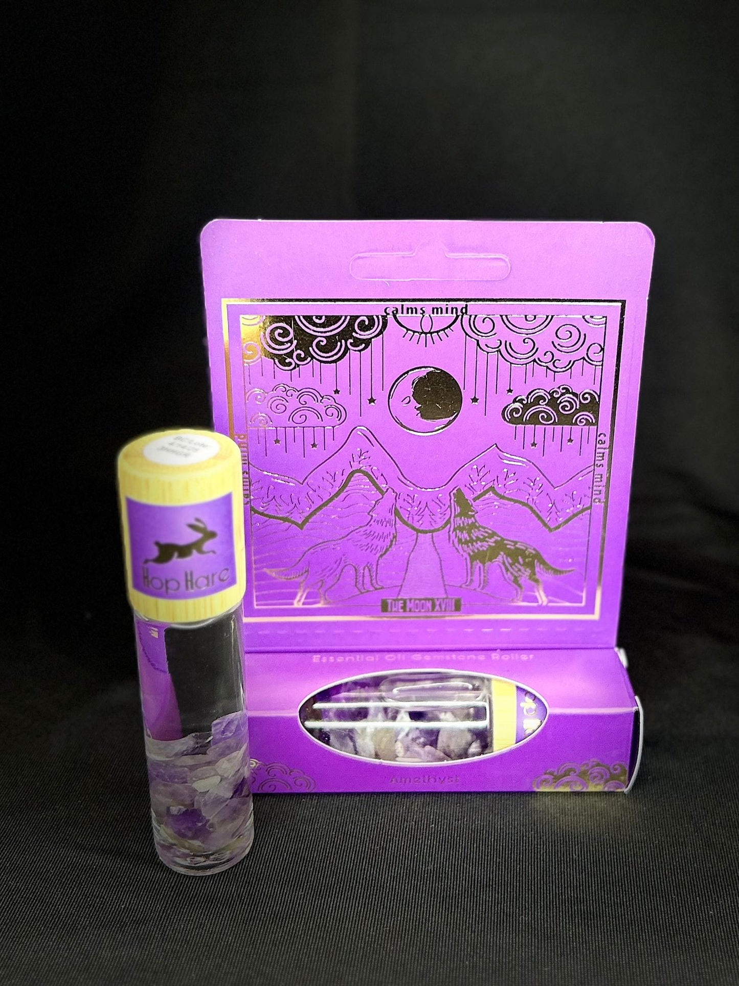 Hop Hare Essential Oil Gemstone Roll On - The Moon