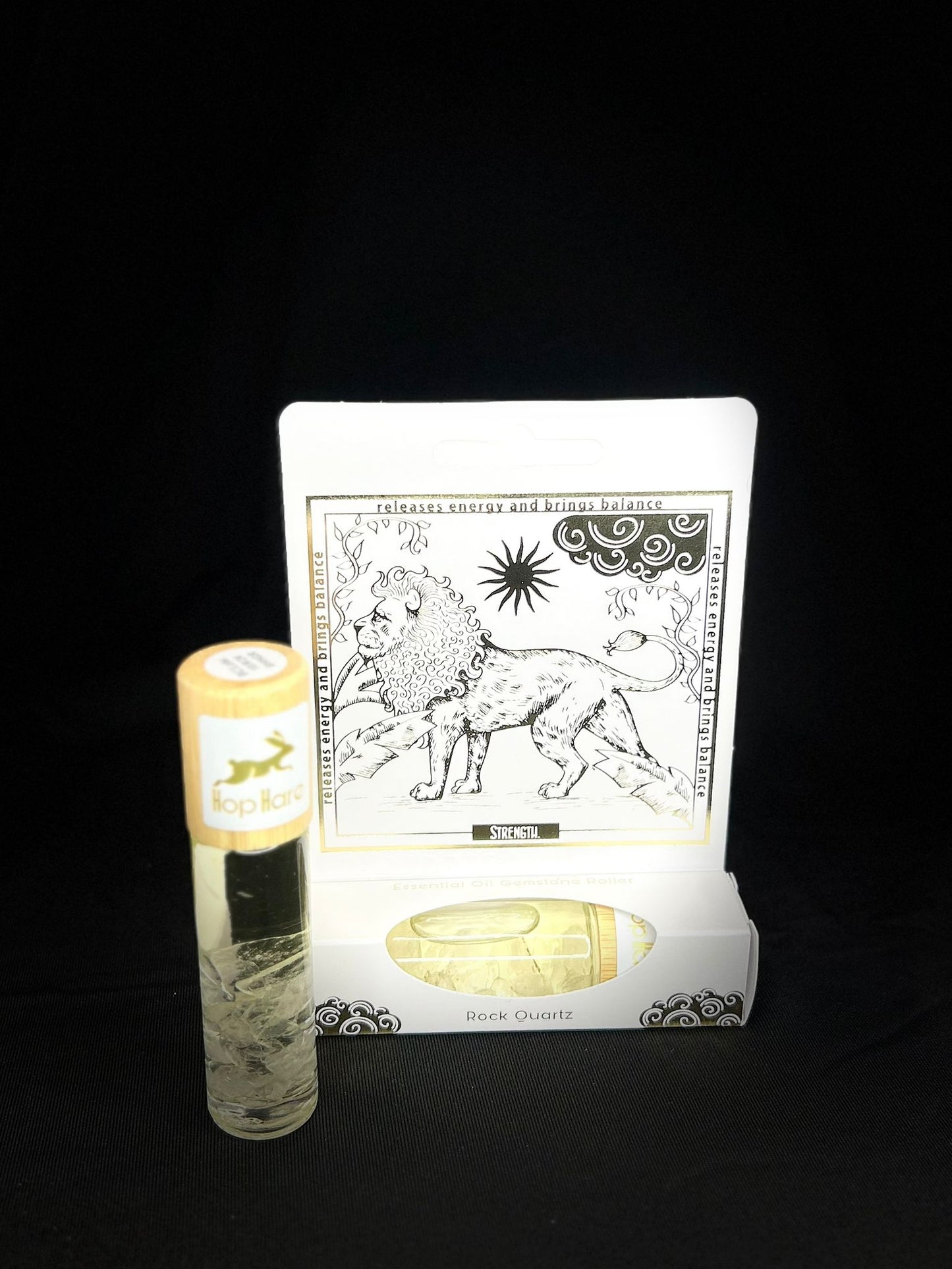 Hop Hare Essential Oil Gemstone Roll On - The Lion