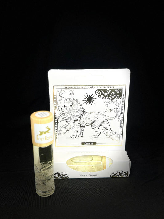 Hop Hare Essential Oil Gemstone Roll On - The Lion